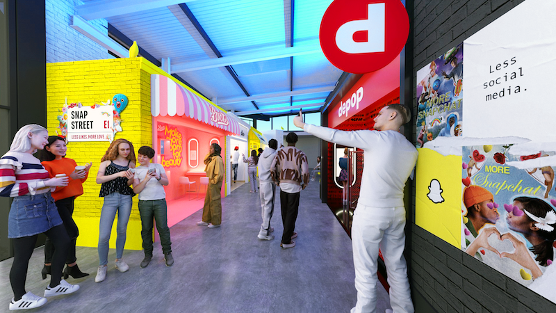 Snapchat announces launch of immersive augmented reality high street on Brick Lane in East London