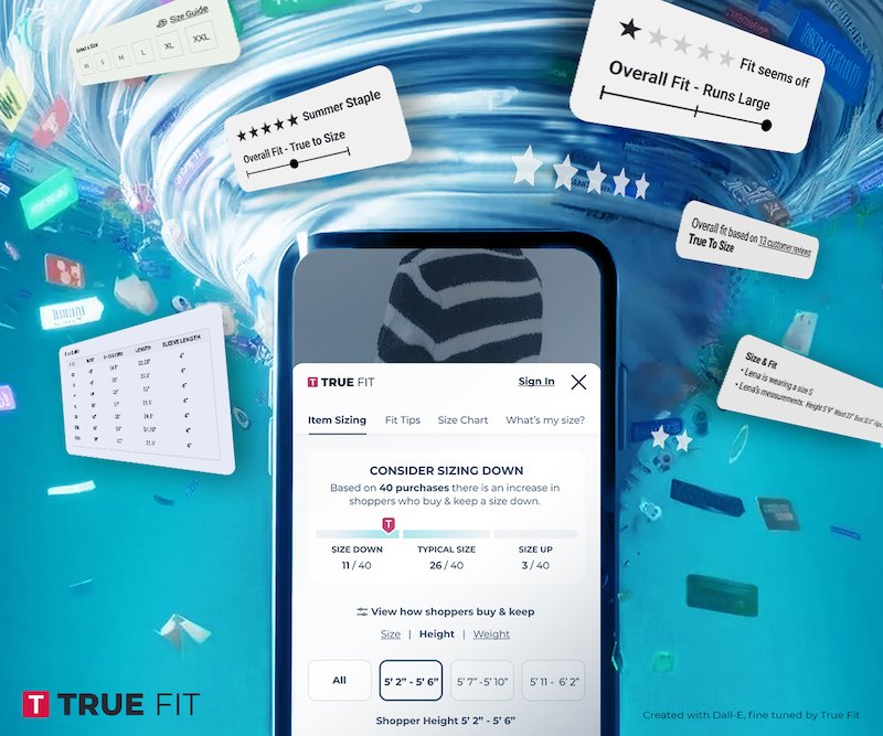 Fashion is personal: True Fit unveils Generative AI solution to help clothing shoppers find the perfect online fit