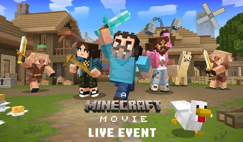 Snapchat goes to the movies with launch of Minecraft themed AR Lenses to celebrate cinema release during April