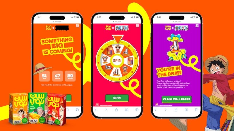 Suntop targets back to school crowd with connected packaging powered prize giveaway