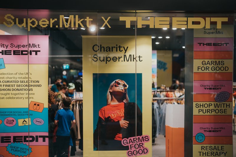 Charity Super.Mkt reports new pop-up stores in the pipeline and £3 million second hand fashion milestone