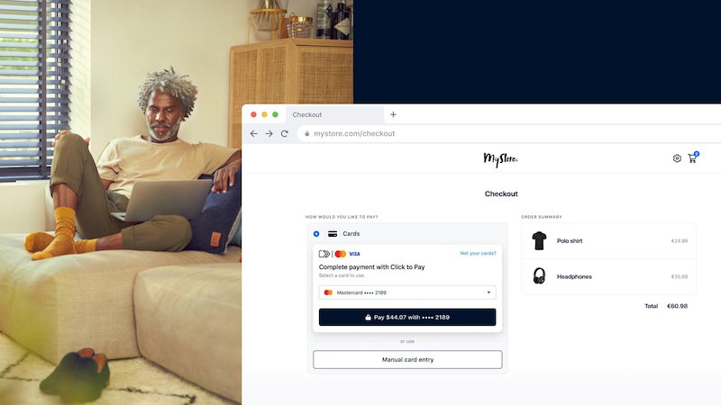 Adyen develops fully integrated Click to Pay flow within online payment interface