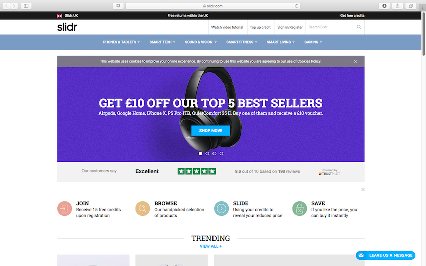 Slidr eyes UK expansion and new categories