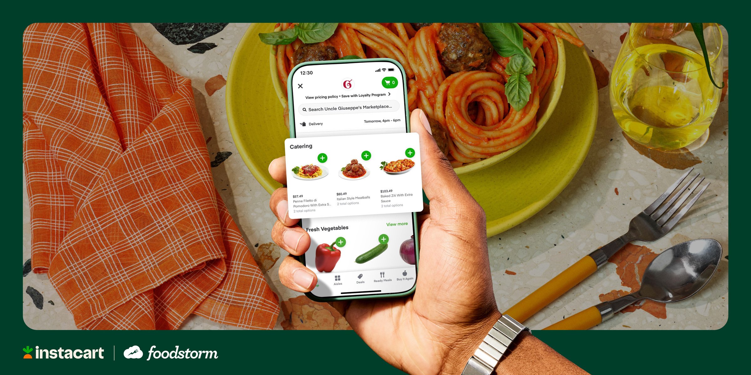 Instacart integrates FoodStorm technology into its app