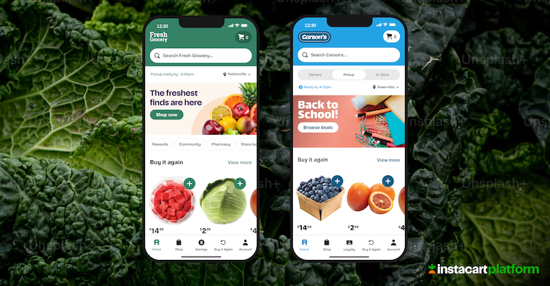 Sprouts, Harmons, The Save Mart Companies, and Rosauers upgrade to Instacart end-to-end e-commerce platform