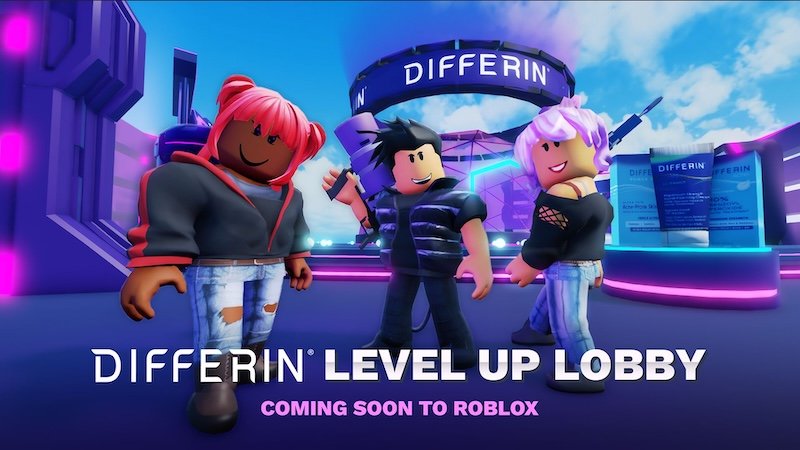 Focus on immersive retail as Dentsu, Differin, and Dubit bring first acne care brand to Roblox