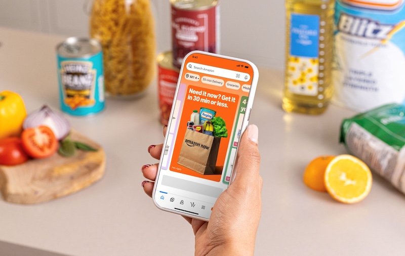 Second Amazon Now speedy groceries and essentials delivery site launches in London