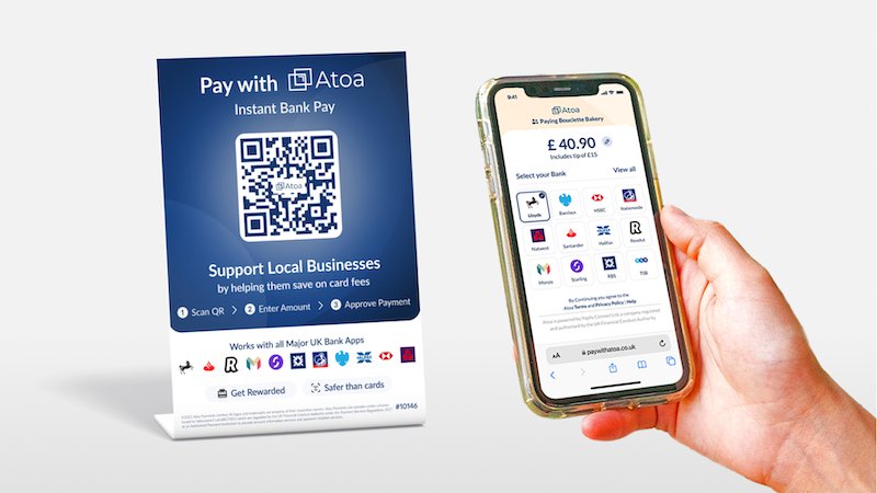UK FinTech Atoa secures $2.2m in funding to tackle Visa and Mastercard fees