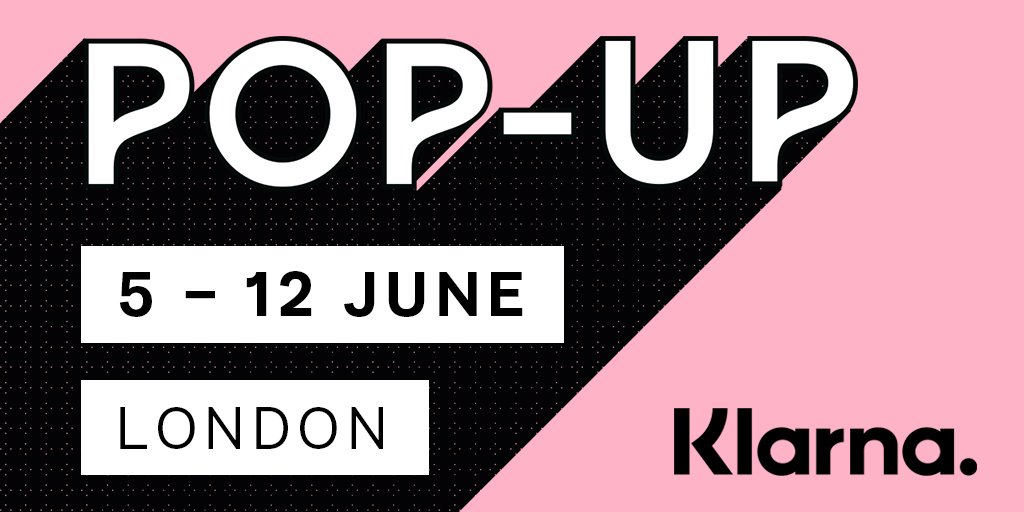 Klarna preps London pop-up store
