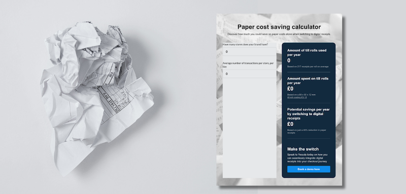 Yocuda Paper Receipt Cost Calculator launches and flags benefits of switching to digital