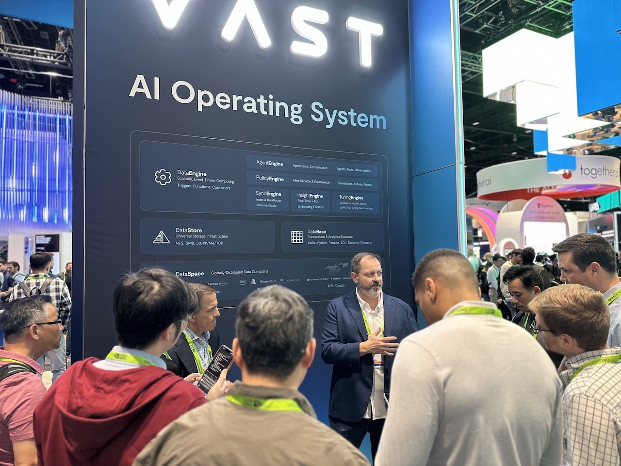 VAST Data announces $1 billion Series F fund raise, tripling AI tech company's valuation to $30 billion