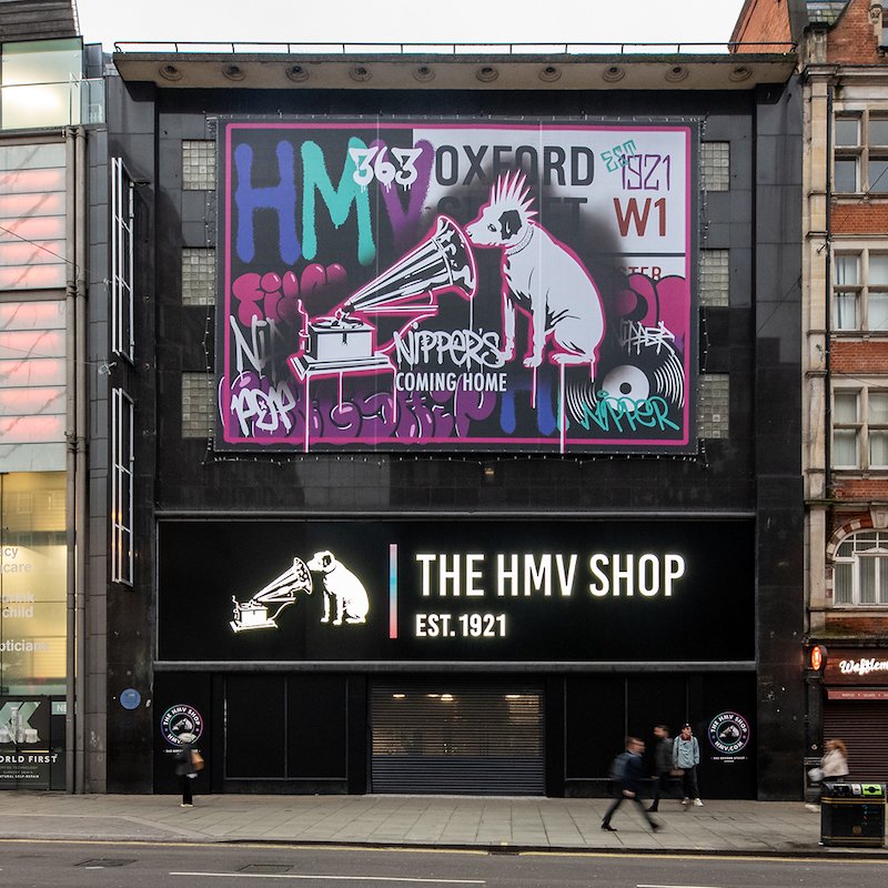 HMV returns to London’s Oxford Street with pop culture focused flagship store after four year hiatus