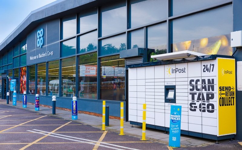 Shopify online retailers now able to offer InPost UK parcel locker delivery option to their customers