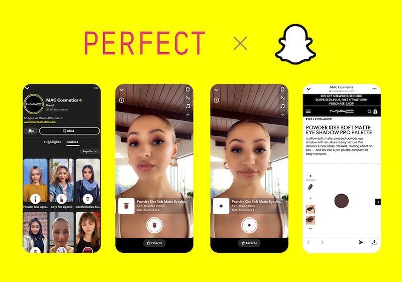 Estée Lauder taps Perfect Corp. Snap AR beauty try and buy experience