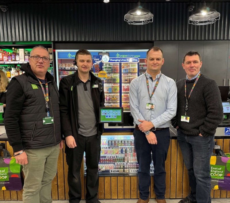 East of England Co-op automates National Lottery sales and prizes reconciliation process