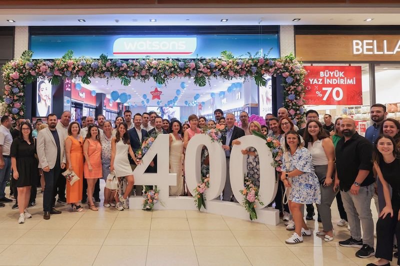 Watsons Turkey opens 400th store as Offline Plus Online strategy focuses on evolving needs of customers