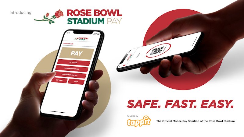 Rose Bowl Stadium deploys Tappit cashless payments tech