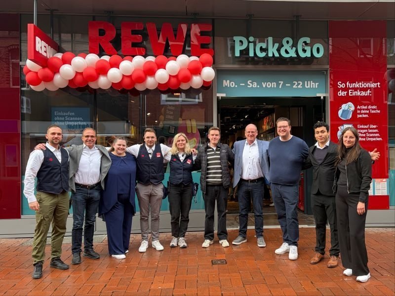 REWE Pick & Go autonomous store opens in Hanover, Germany powered by Trigo technology