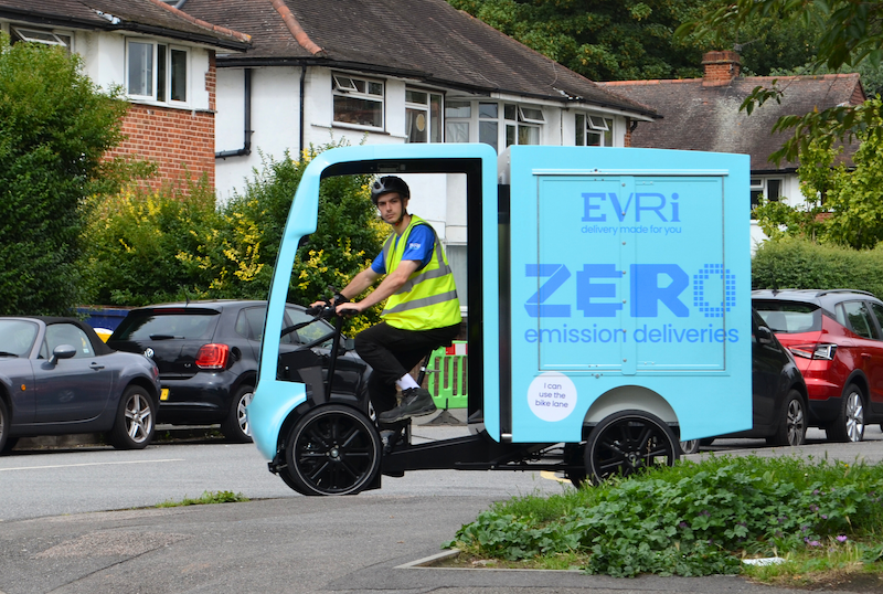 Focus on sustainability as Evri stumps up £19 million and preps UK’s biggest fleet of e-cargo bikes for parcel delivery