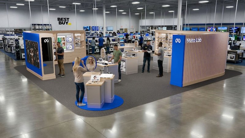 Focus on AI glasses and VR headsets as Meta Lab @ Best Buy experiential spaces launch across 50+ stores