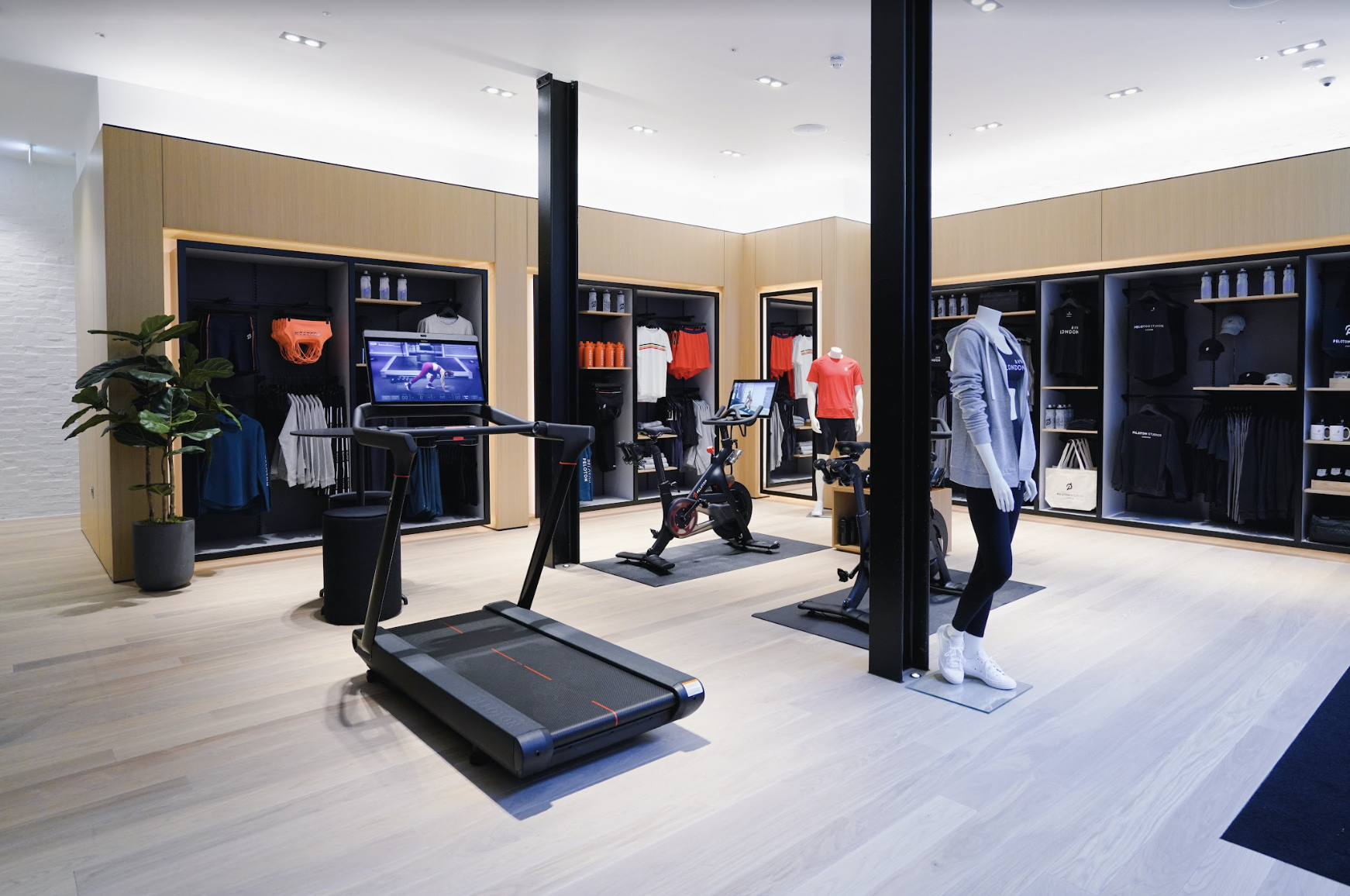 Fitness company Peloton Studios London gets physical as it opens doors to new retail store