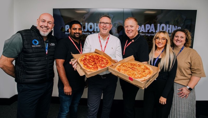Barron McCann and Retail Assist report completion of UK wide project for Papa Johns across its stores