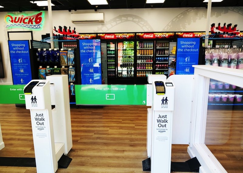 Six Flags preps first amusement park micro market launch featuring Amazon Just Walk Out technology