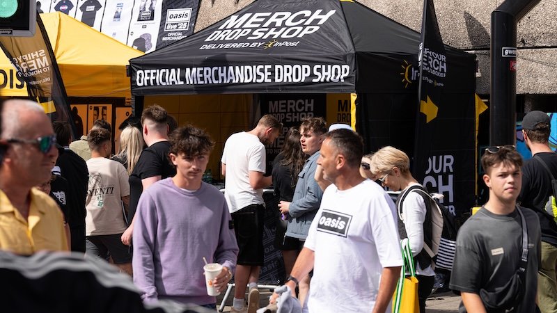InPost UK inks WMX concert merchandise delivery deal, starting with Oasis Live ’25 tour