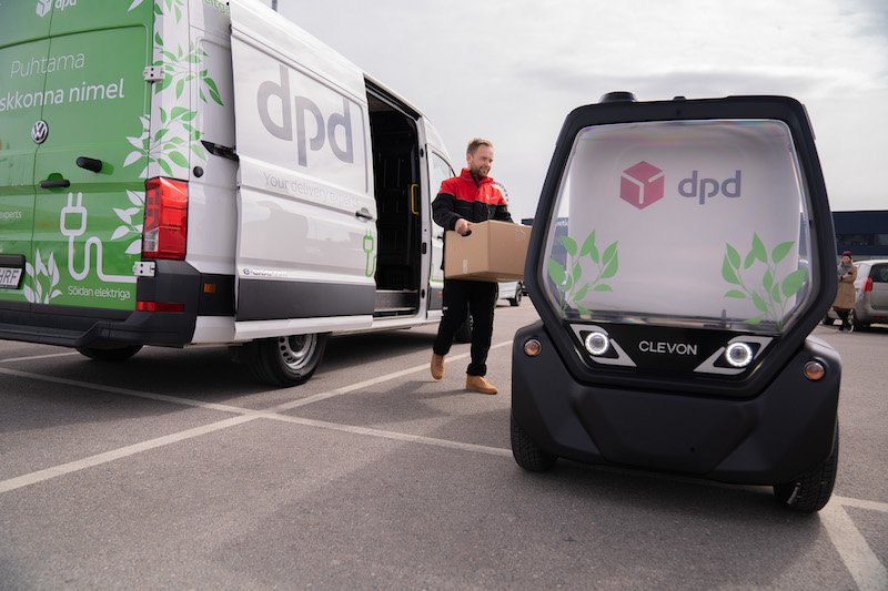 Cleveron Mobility and DPD Eesti claim autonomous vehicle delivery first