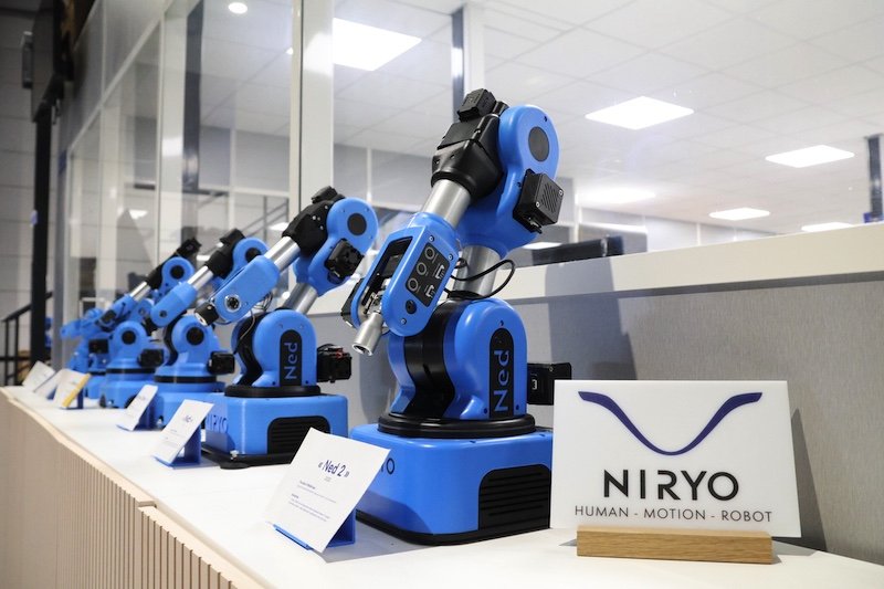 Collaborative robot arms startup Niryo raises €10 million to continue international expansion push