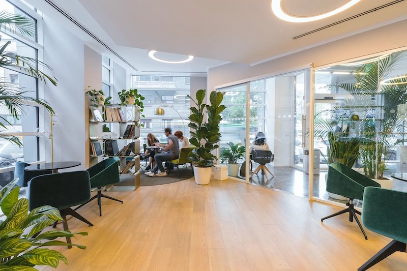 How to calculate the expenses of installing new lighting in an office building