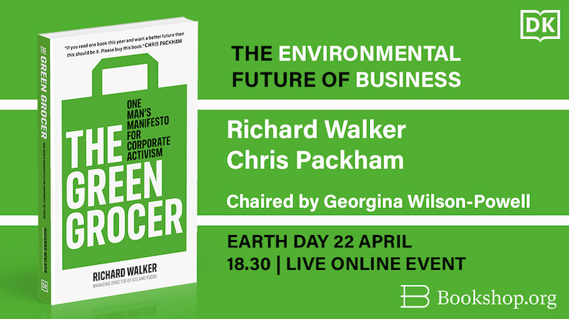 Bookshop.org to celebrate Earth Day with Iceland boss Richard Walker