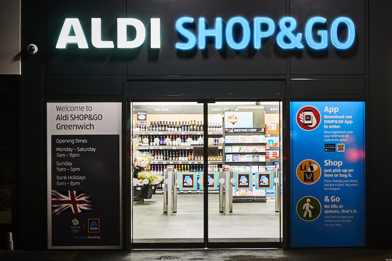 AiFi tech powers new Aldi UK checkout-free concept store