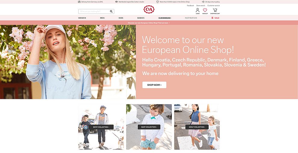 C&A goes on omnichannel offensive