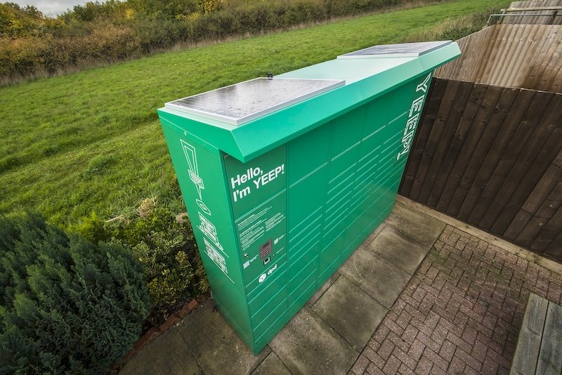 YEEP! breezes past 2,000 UK parcel lockers mark as solar powered roll-out gathers pace nationwide