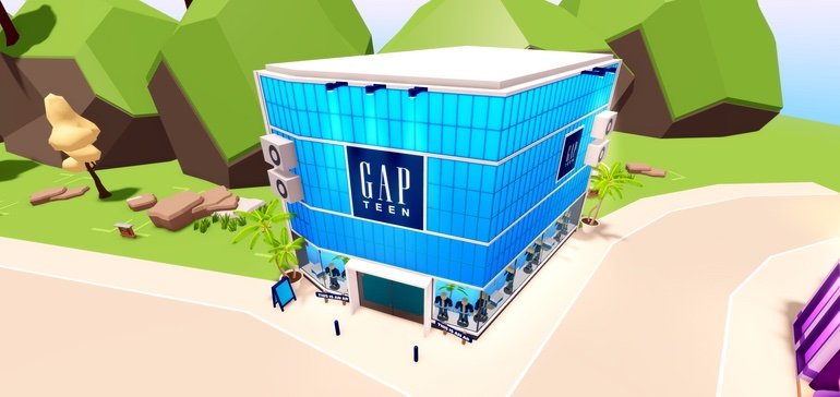 Gap makes metevarse move with Roblox tie up