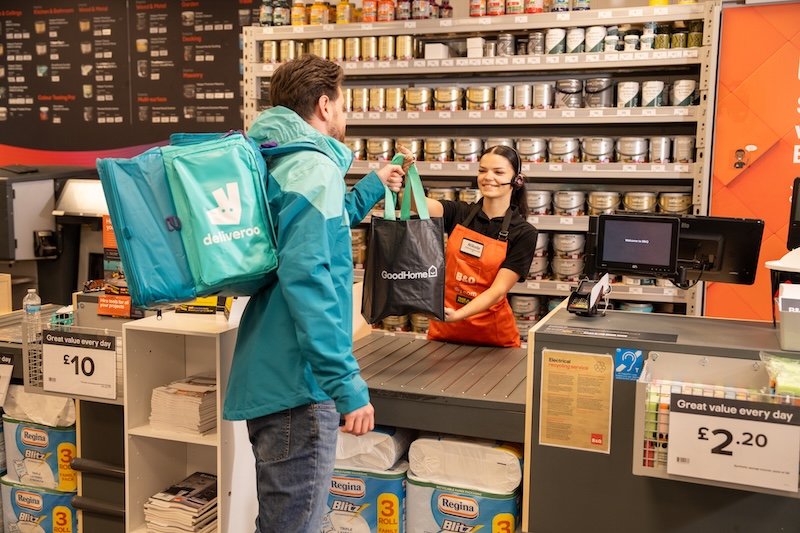 B&Q extends Deliveroo rapid delivery trial from London and Brighton to more UK towns and cities