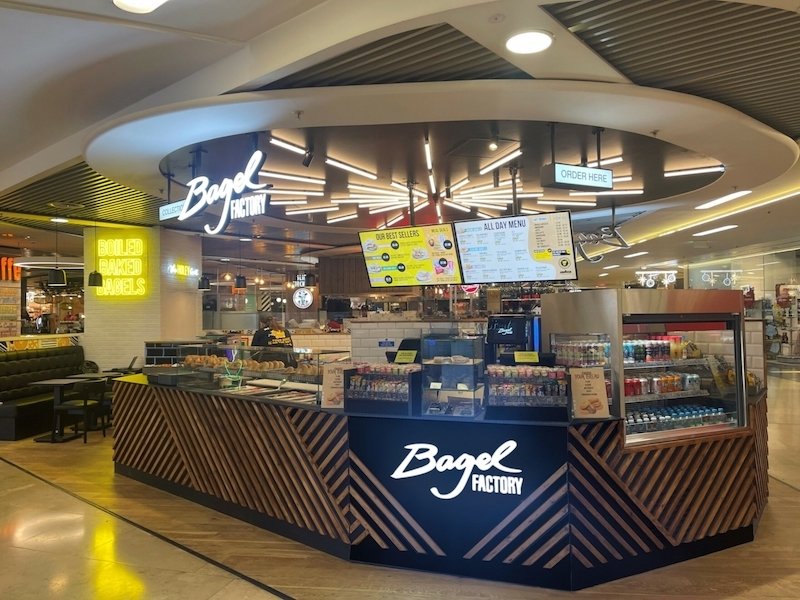 The Bagel Factory powers new in-store menu boards with nsign.tv digital signage software