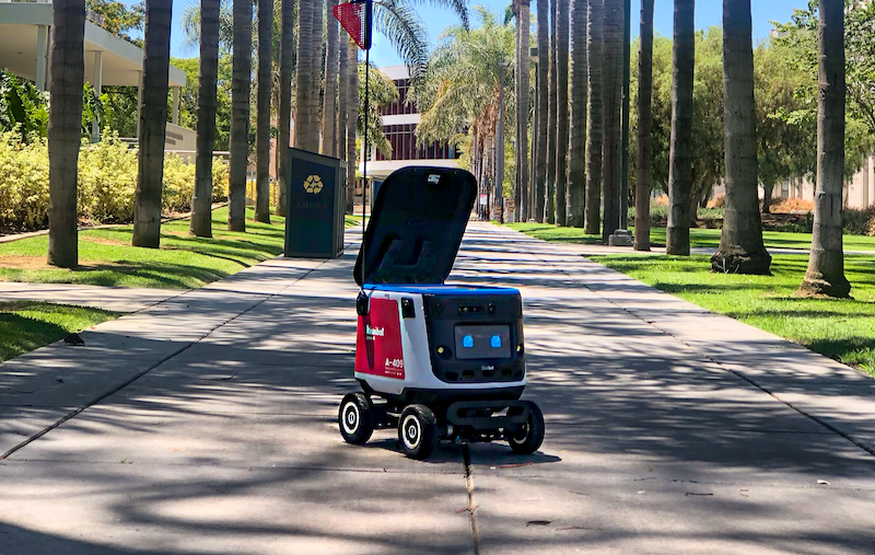 Kiwibot brings robot delivery service to university campus