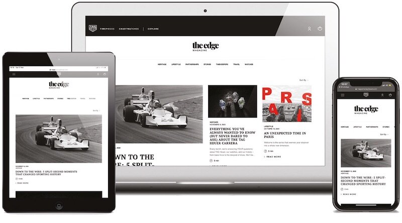 TAG Heuer announces The Edge podcast and online magazine
