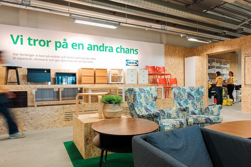 Building a circular business model: Ikea secondhand store in Sweden extended until August 2025