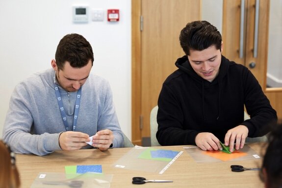 AO lays on origami classes ahead of Black Friday rush