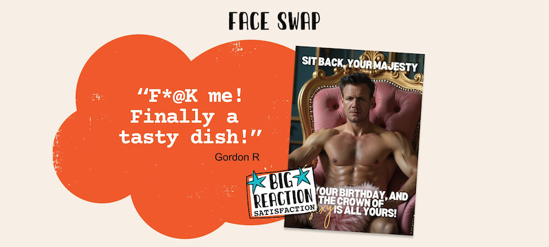 Online greeting cards specialist thortful goes live with 'industry first' Face Swap feature on app