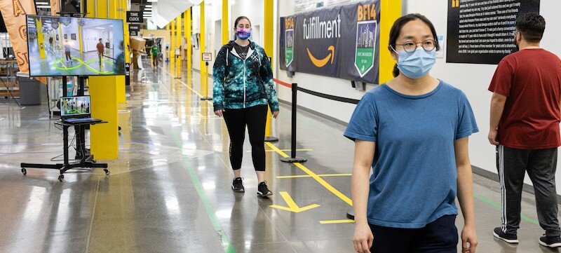 Amazon tackles coronavirus with Distance Assistant