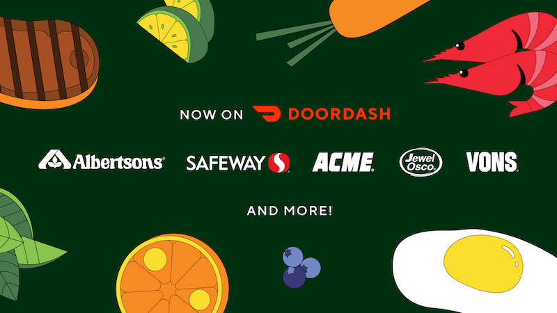 DoorDash and Albertsons announce rapid grocery delivery tie up