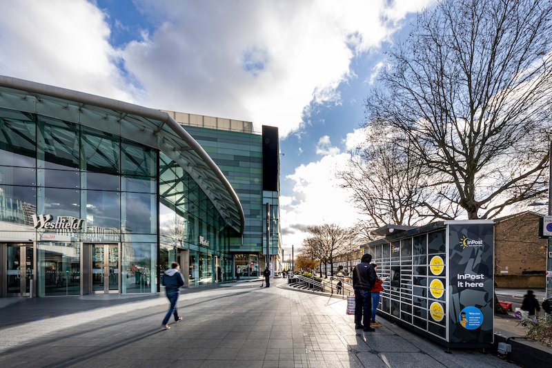 Westfield adds InPost parcel lockers to London shopping centres