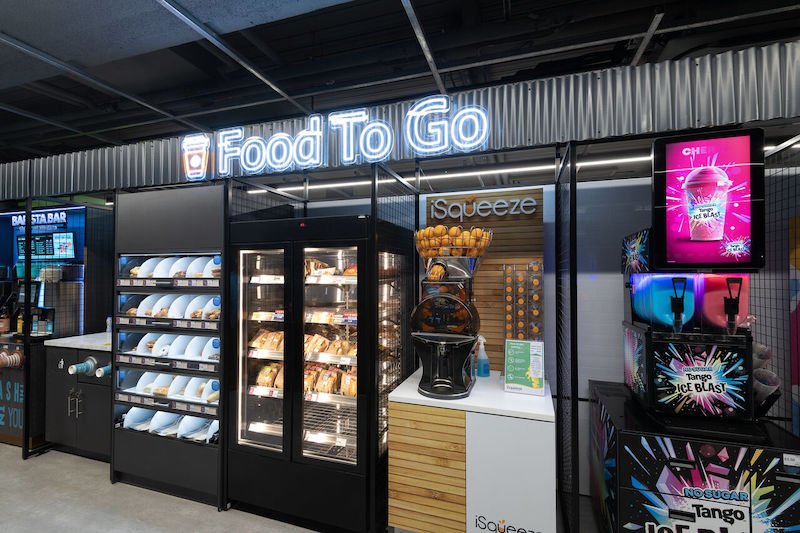 Football fever: The East of England Co-op opens new cashless convenience store at Ipswich Train Station