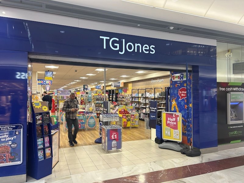 Former WHSmith high street stores business in trouble but can be turned around, says TG Jones CEO