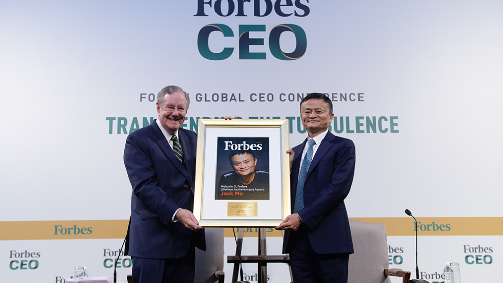 Alibaba’s Jack Ma named ‘one of the most influential figures of our time’