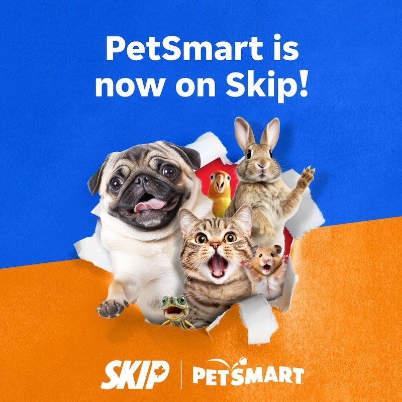 Omnichannel retailer PetSmart connects with Canadian on-demand delivery platform Skip